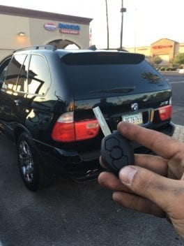 BMW X5 replacement key