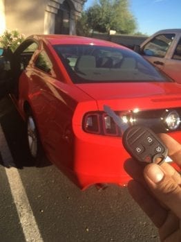 ford mustang replacement key