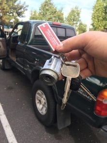 new car key made and ignition replacement for Toyota truck