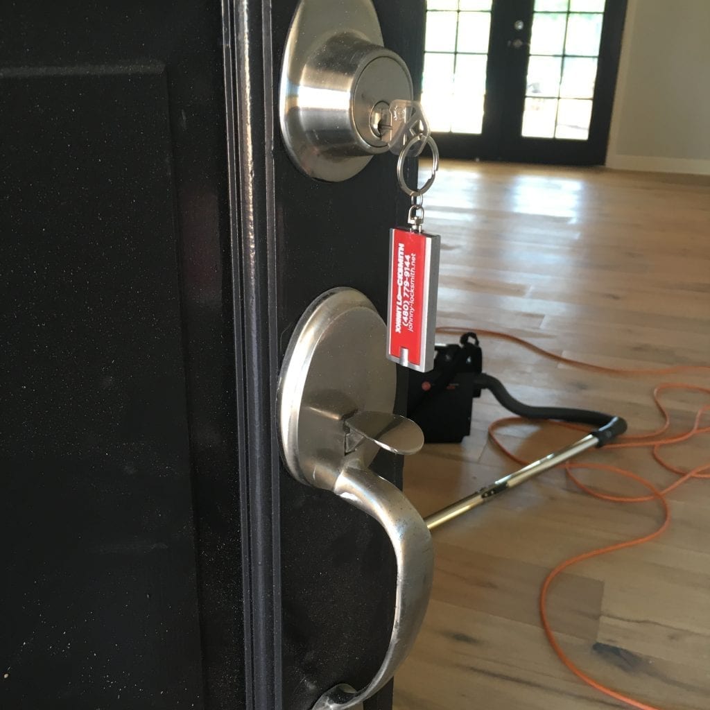 lock change in residential home