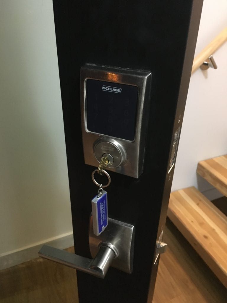 keypad with door lock change
